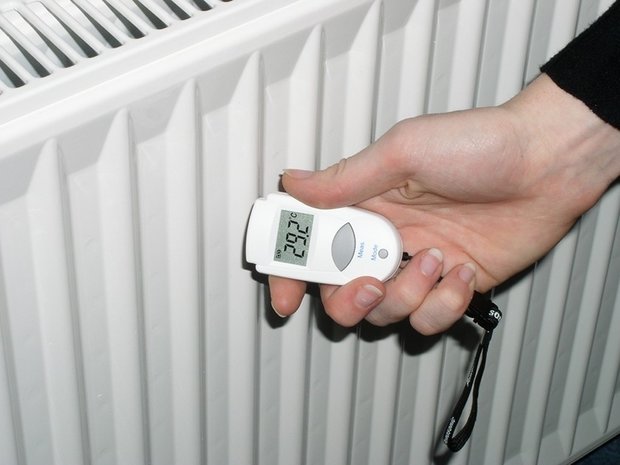 MINI infrarood handthermometer verwarming meten